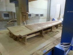 CNC Modelle aus MDF gefräst