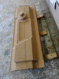 CNC Modelle aus MDF gefräst