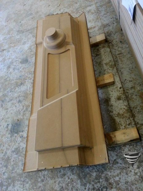 CNC Modelle aus MDF gefräst