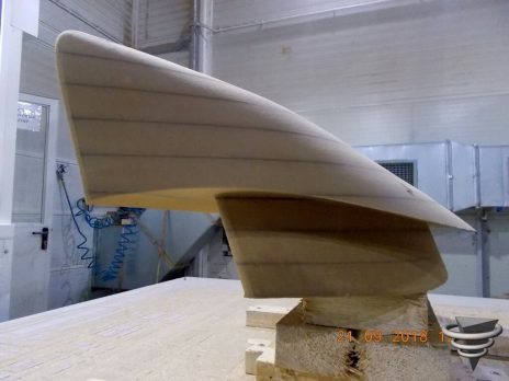 CNC Modelle aus MDF gefräst