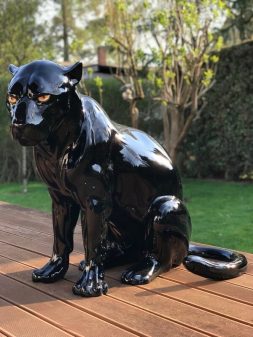 GFK Panther, GFK Figuren, GFK Skulpturen, GFK Sonderanfertigung