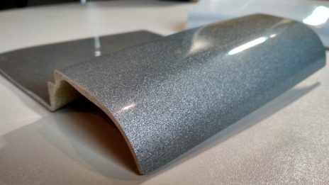 GFK Teile in Metallic Effekt