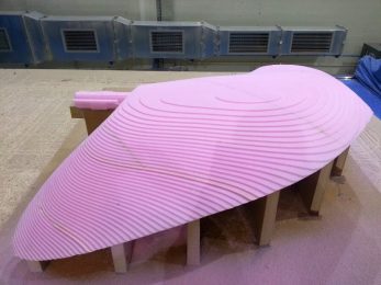 CNC Modelle aus PUR Hartschaum