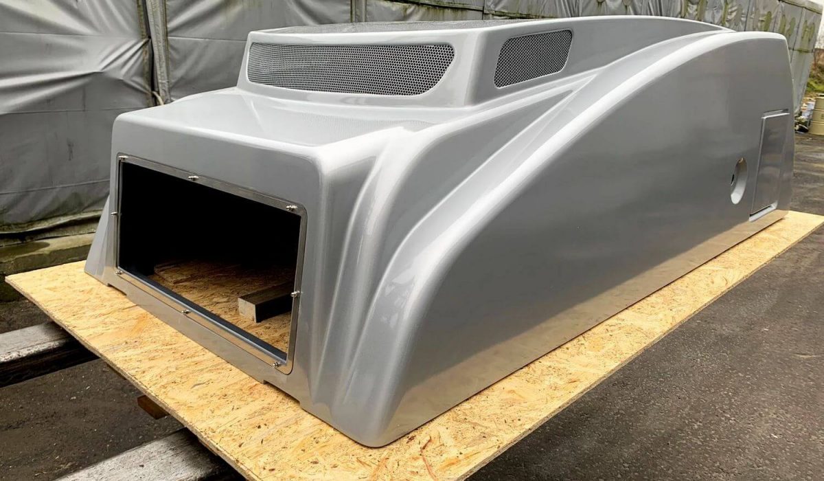 GFK Motorhaube, GFK Anhängerhaube, GFK Haube