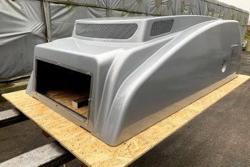 GFK Motorhaube, GFK Anhängerhaube, GFK Haube