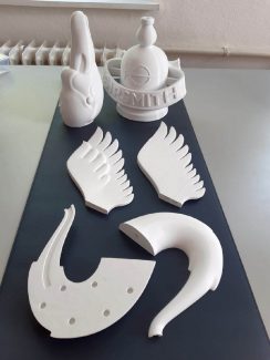 3D Drucken Kunstmodelle, FDM Druckverfahren, Druckmaterial PLA