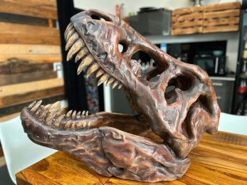 Dinosaurier detailtreu 3D Drucken und Air-Brushen