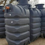 Doppelkammer Wassertank 5000L, Grundwassertank, Regenwassertank, Rotationsformteile, Rotomoulding
