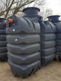 Doppelkammer Wassertank 5000L, Grundwassertank, Regenwassertank, Rotationsformteile, Rotomoulding