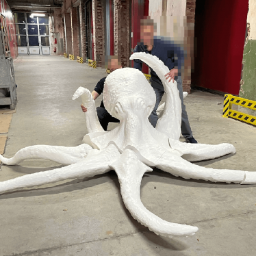 Großformatige Modelle 3D Drucken, Kunstobjekte 3D gedruckt