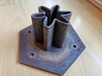 Kunstmodelle aus Metall 3D drucken, LMD Druckverfahren