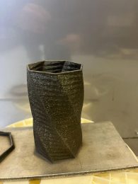 Metallvase 3D drucken, Metallteile 3D drucken, LMD Druckverfahren