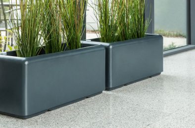 Rotomolding Blumentröge, Rotationsformen Blümentöpfe, Rotomoulding Gartenmöbel