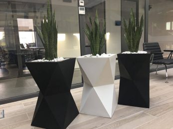 Rotomolding Blumentröge, Rotationsformen Blümentöpfe, Rotomoulding Gartenmöbel