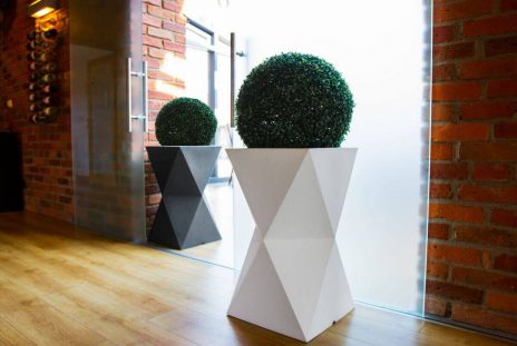 Rotomolding Blumentröge, Rotationsformen Blümentöpfe, Rotomoulding Gartenmöbel