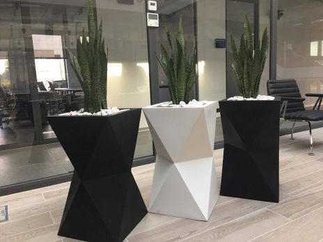 Rotomolding Blumentröge, Rotationsformen Blümentöpfe, Rotomoulding Gartenmöbel