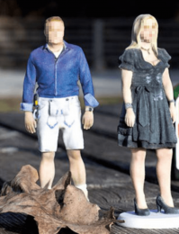 fotorealistische 3D Modelle Menschen, PolyJet