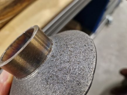 technische Teile aus Metall 3D drucken, LMD Druckverfahren